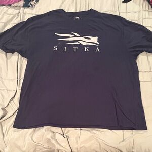 Sitka Men's Dark Blue Short Sleeve Tee
